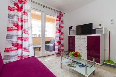 TV i/ili zabavni centar u objektu Apartment Vodice 16249b
