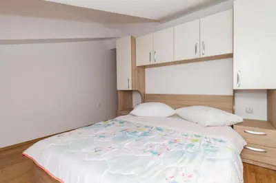 Krevet ili kreveti u jedinici u objektu Apartment Vodice 16249c