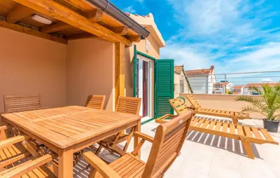 Balkon ili terasa u objektu Apartment Vodice 16249c