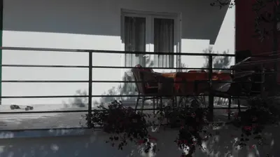 Balkon ili terasa u objektu Apartments in Brodarica 4731-4 and 4731-1