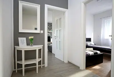 Tlocrt objekta Modern Guest House Rak with beautiful pool