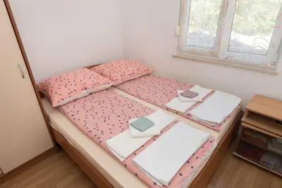 Krevet ili kreveti u jedinici u objektu VODICE-SRIMA