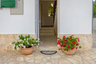 Vrt u objektu Apartmani Lana