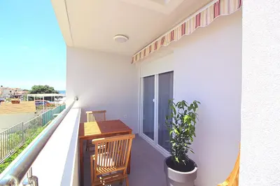 Balkon ili terasa u objektu Sun Apartments