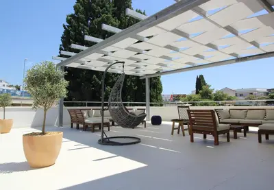 Balkon ili terasa u objektu Sun Apartments