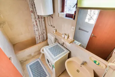 Kupaonica u objektu Apartments Land