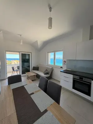 Kuhinja ili čajna kuhinja u objektu Sea View Apartments Zaboric