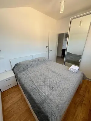 Krevet ili kreveti u jedinici u objektu Sea View Apartments Zaboric