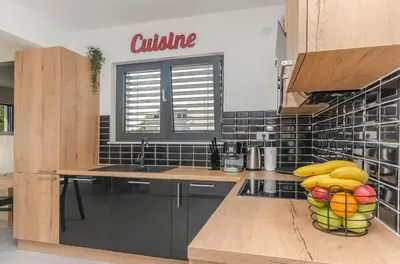 Kuhinja ili čajna kuhinja u objektu Apartments Villa Adriana II