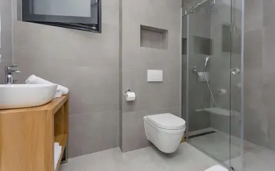 Kupaonica u objektu Apartments Villa Adriana II