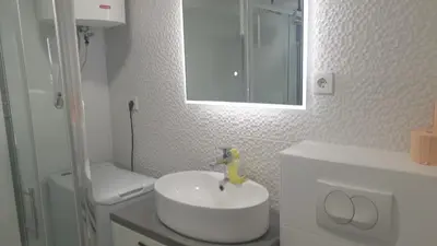 Kupaonica u objektu Bluesun Sibenik Apartments