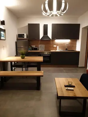 Kuhinja ili čajna kuhinja u objektu Assato Apartments