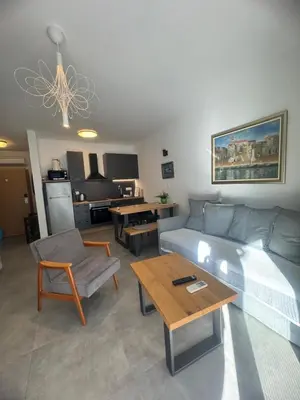 Kuhinja ili čajna kuhinja u objektu Assato Apartments