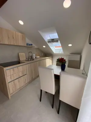 Kuhinja ili čajna kuhinja u objektu Assato Apartments