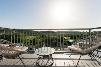 Balkon ili terasa u objektu Holiday house ISA