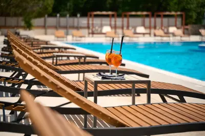 Bazen u objektu Ville Imperial Vodice ili u blizini