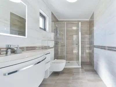 Kupaonica u objektu Holiday Home East by Interhome