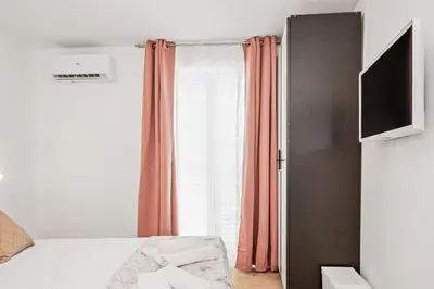 Krevet ili kreveti u jedinici u objektu Apartmani Bruna