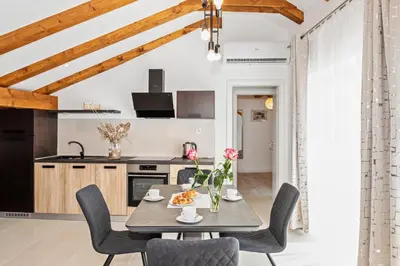 Kuhinja ili čajna kuhinja u objektu Apartmani Bruna