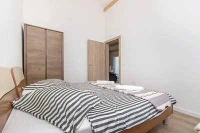 Krevet ili kreveti u jedinici u objektu Apartments Branka