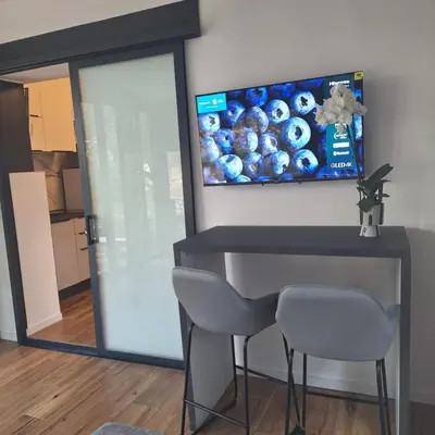 TV i/ili zabavni centar u objektu Apartments Branka