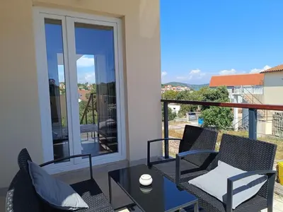 Balkon ili terasa u objektu Apartment Dragana, Jezera, Island Murter