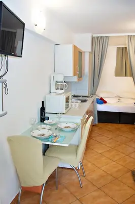 Krevet ili kreveti u jedinici u objektu Apartments Ankica
