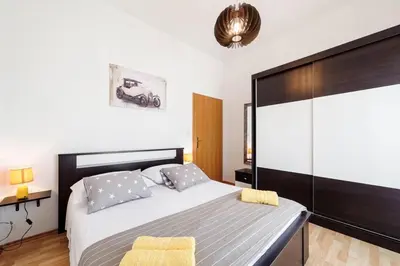 Krevet ili kreveti u jedinici u objektu Kalauz Rooms