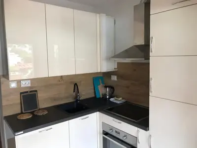 Kuhinja ili čajna kuhinja u objektu Apartmani Soldic-Ražanj
