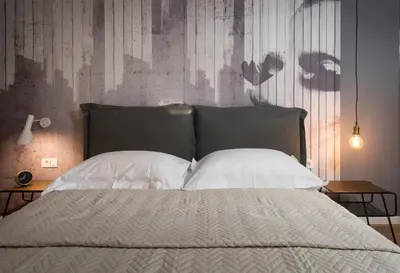 Krevet ili kreveti u jedinici u objektu Sibinicum luxury rooms