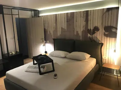 Krevet ili kreveti u jedinici u objektu Sibinicum luxury rooms