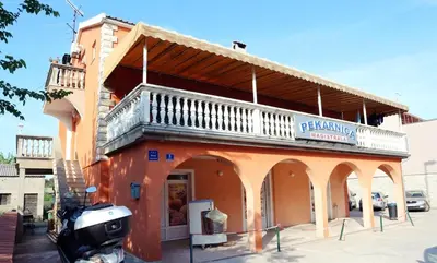 Tlocrt objekta Apartments with parking space Vodice - 17853