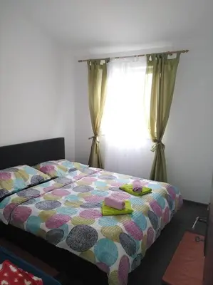 Krevet ili kreveti u jedinici u objektu Apartments Sara & Kike With Sea View