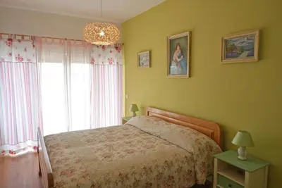 Krevet ili kreveti u jedinici u objektu Sibenik Modern Apartment