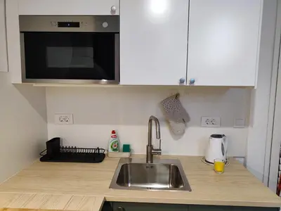 Kuhinja ili čajna kuhinja u objektu Apartmani Seka