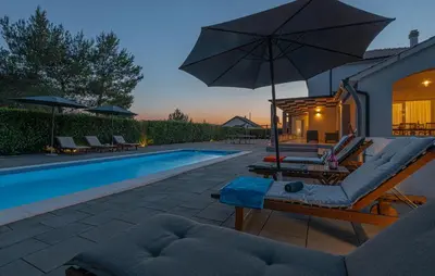 Bazen u objektu Awesome Home In Sibenik With Wifi ili u blizini