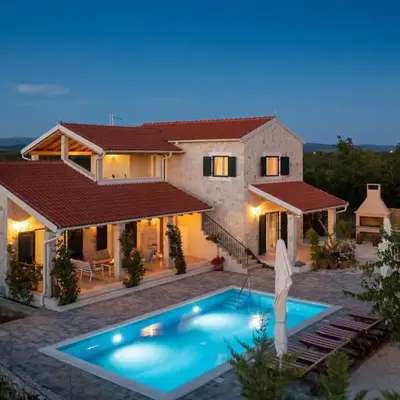 Nice Home In Drnis With Sauna