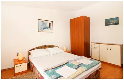 Krevet ili kreveti u jedinici u objektu Apartmani Bruno