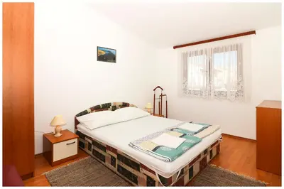 Krevet ili kreveti u jedinici u objektu Apartmani Bruno