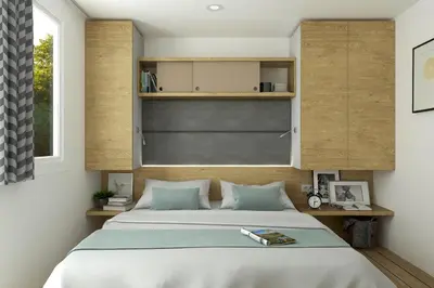Krevet ili kreveti u jedinici u objektu Amadria Park Camping Sibenik Mobile Homes