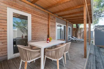 Balkon ili terasa u objektu Amadria Park Camping Sibenik Mobile Homes
