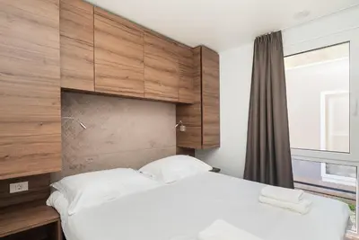 Krevet ili kreveti u jedinici u objektu Amadria Park Camping Sibenik Mobile Homes