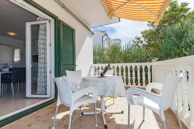 Balkon ili terasa u objektu Apartmani Villa Mimi