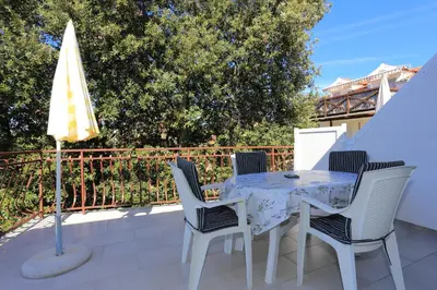 Balkon ili terasa u objektu Family-friendly apartments with swimming pool Razanj, Rogoznica - 17867