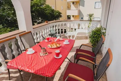 Balkon ili terasa u objektu Villa Nike