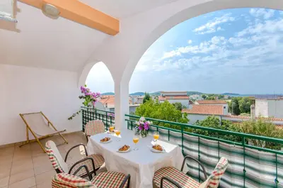 Balkon ili terasa u objektu Apartments Zoric