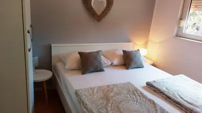 Krevet ili kreveti u jedinici u objektu Apartments Jurić - Zablaće