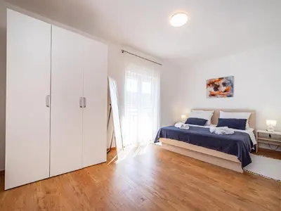Krevet ili kreveti u jedinici u objektu Dalmatia Pool Villa Retreat