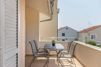 Balkon ili terasa u objektu Apartments Holiday near beach