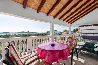 Balkon ili terasa u objektu Apartment Lara